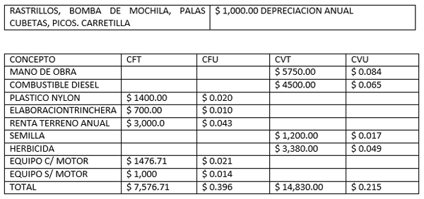 Diagnóstico técnico administrativo del costo de producción del kilogramo de Silo de Sorgo en el Rancho la Ceiba del Mpio de Acala, Chiapas - Image 2