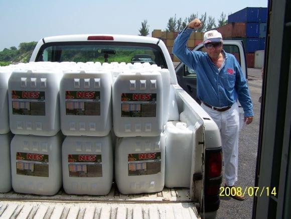 Primera exportación a Paraguay de NES funguicida y acaricida