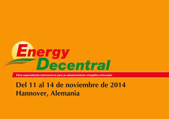 EnergyDecentral 2014 - www.energy-decentral.com