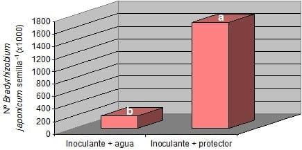 Acción de protectores bacterianos sobre la viabilidad de inoculantes de soja y la respuesta de nodulación - Image 1