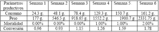 Evaluación de la eficiencia de tres niveles de inclusión de acidificante Acidtek Av en la mortalidad, consumo de alimento, ganancia de peso e índice de conversión en aves de genetica ross en granja experimental de Colombia - Image 3