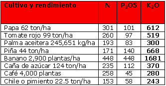 Cultivos con alta demanda de Potasio (K) - Image 2