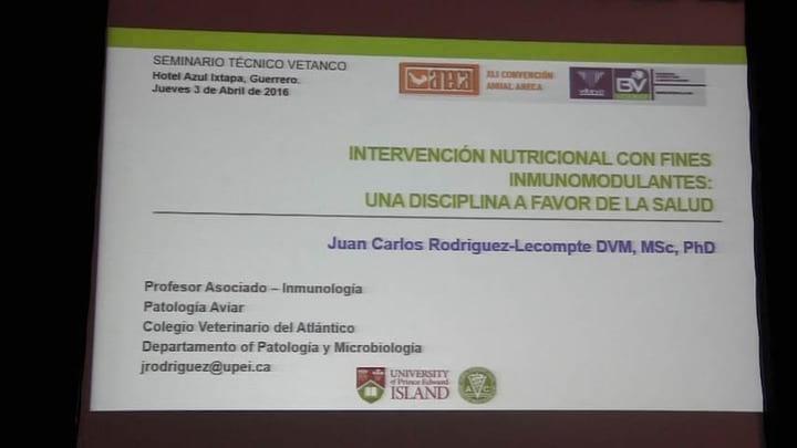 Los Inmunomodulantes y la intervención nutricIonal. Dr. Rodriguez Lecompte