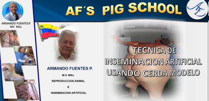Inseminación artificial en cerdos: Armando Fuentes