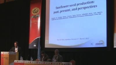 Produccion de semillas de girasol: Ernesto de Estrada (Nidera)