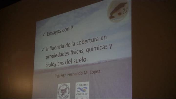 Ensayos con Fósforo, Influencia de la Cobertura. Fernando Lopez (CONICET)