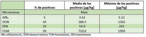 Resultados 2019 de micotoxinas en maíz en España - Image 2