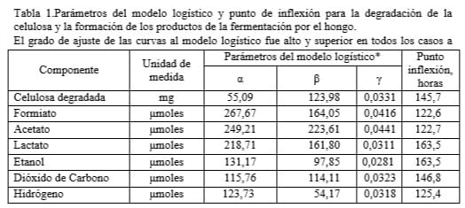Balance de carbono a distintos tiempos de fermentación en un hongo anaeróbico ruminal. Resultados de un ejercicio de cálculo partir de datos bibliográficos - Image 2