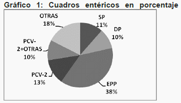 Estudio retrospectivo de la Casuística de cuadros entéricos en cerdos de Desarrollo-Engorde remitidos a Laboratorio de Patología Especial Veterinaria - Image 1