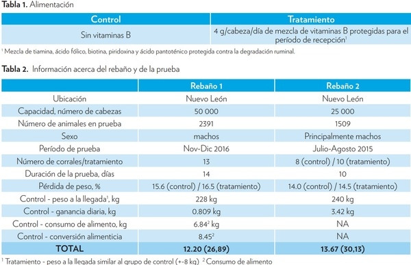 EFECTO DE LA SUPLEMENTACIÓN DE VITAMINAS B PROTEGIDAS DURANTE EL PERÍODO DE RECEPCIÓN EN EL DESEMPEÑO DEL GANADO DE CARNE - Image 1