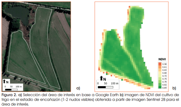 Generación de mapas de prescripción variable de nitrógeno utilizando imágenes de sensores remotos - Image 2