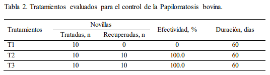 Afectaciones de la Papilomatosis bovina en el ganado en desarrollo de la UEB Granja Genética El Abra - Image 4