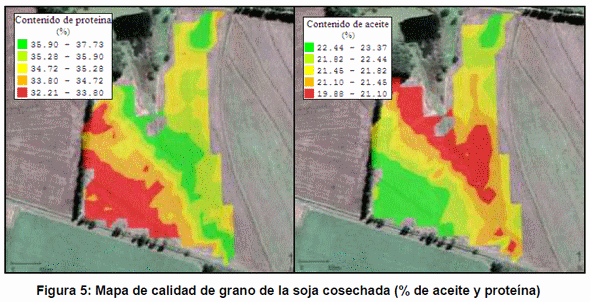 Análisis de la calidad del grano de trigo y soja a través del sensor de calidad de granos enteros 