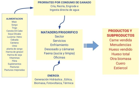 Diagrama de flujo de lo relevado por el inventario