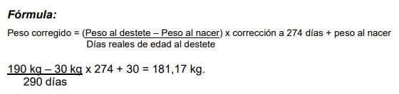 fórmula