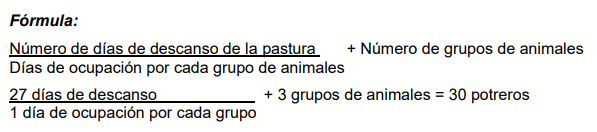 fórmula