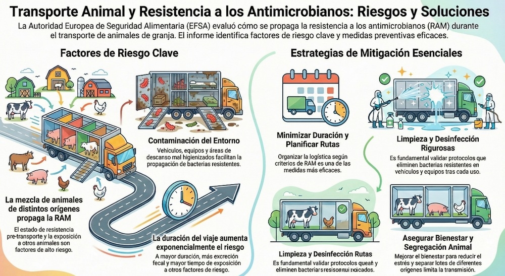 El transporte animal y las resistencias microbianas - Image 1