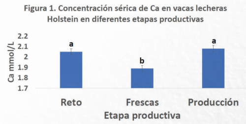 Prevalencia de hipocalcemia subclínica en el preparto y el posparto en vacas lecheras Holstein - Image 1