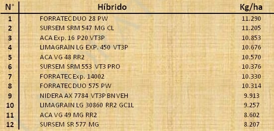Aptitud Forrajera- Evaluación de híbridos de maíz.- Campaña 2016 – 2017. Determinación del rendimiento y la calidad de la materia seca. - Image 142