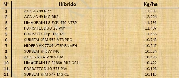 Aptitud Forrajera- Evaluación de híbridos de maíz.- Campaña 2016 – 2017. Determinación del rendimiento y la calidad de la materia seca. - Image 57
