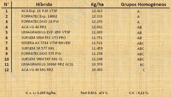 Aptitud Forrajera- Evaluación de híbridos de maíz.- Campaña 2016 – 2017. Determinación del rendimiento y la calidad de la materia seca. - Image 16
