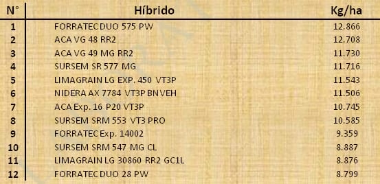 Aptitud Forrajera- Evaluación de híbridos de maíz.- Campaña 2016 – 2017. Determinación del rendimiento y la calidad de la materia seca. - Image 85