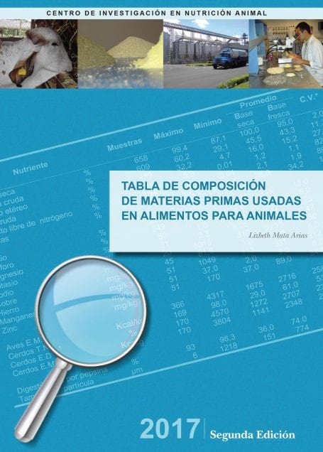 Tablas de Composición de Materias Primas usadas en Alimentos para Animales - Image 1