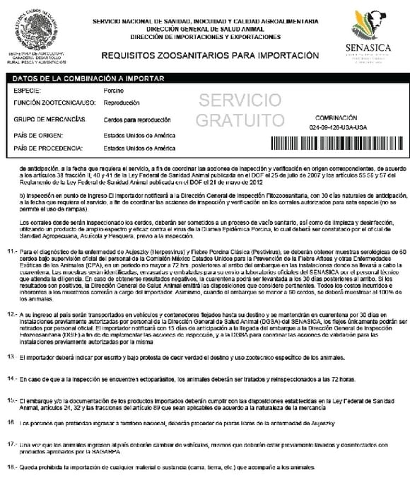 Algunas enfermedades Exóticas de riesgo inminente - Image 2