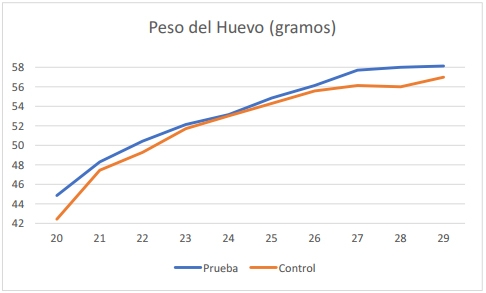 Uso de un fitobiótico, prebiotico y un ácido orgánico con pared de levaduras en el alimento para el control de clostridíosis en gallinas ponedoras en producción - Image 3