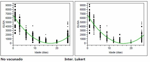 Evaluacion de la eficacia de una vacuna a virus vivo modificado cepa lukert intermedia contra un virus muy virulento de la infección de la bolsa de fabricio administrada en pollos de engorda con anticuerpos maternos utilizando el analisis digital de deplesion linfoide. - Image 5