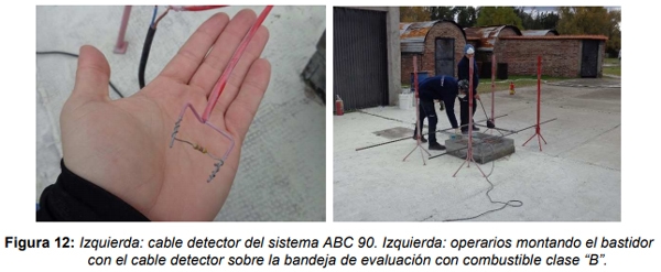 Extinción de incendios en máquinas cosechadoras. Prueba de desempeño del equipo Georgia GVS 200 con agente extintor ABC 90 - Image 13