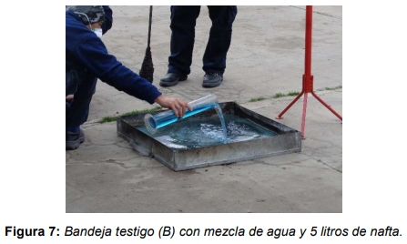 Extinción de incendios en máquinas cosechadoras. Prueba de desempeño del equipo Georgia GVS 200 con agente extintor ABC 90 - Image 8