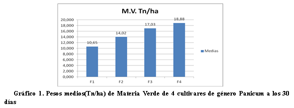 Evaluación de la producción forrajera de Gramíneas del Género Panicum en tres frecuencias de corte en el distrito de Minga Guazú, Alto Paraná-Paraguay - Image 3