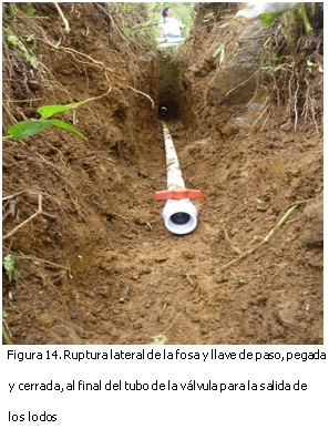 Instalación y operación de una válvula para salida de lodos en biodigestores plásticos - Image 14