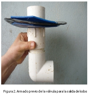 Instalación y operación de una válvula para salida de lodos en biodigestores plásticos - Image 2