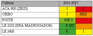 Roya estriada de Trigo: Epidemia en 2017 asociada a la presencia de razas agresivas del patógeno y sus posibles consecuencias - Image 4