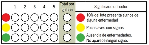 Check list de Bienestar Animal en la avicultura comercial de pollos parrilleros: Semáforo del Galpón - Image 6