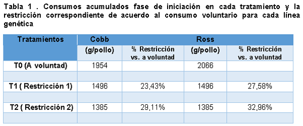 Evaluacion de la restriccion alimenticia y su efecto en la ascitis aviar en dos lineas geneticas de pollos en la sabana de Bogotá - Image 1