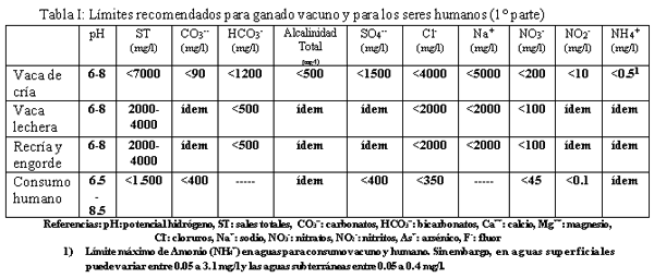 Algo más sobre el agua para consumo vacuno (2° parte: Consumo, calidad, producción de carne o leche) - Image 1