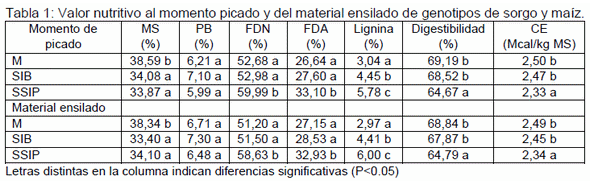 Ensilajes de sorgo y maíz: rendimiento, composición, valor nutritivo y respuesta animal - Image 1