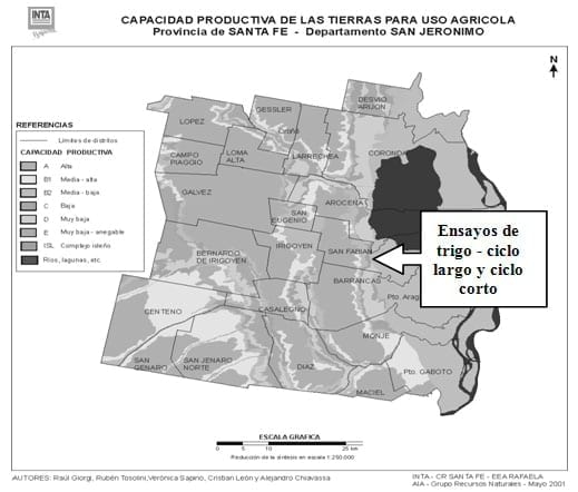 Respuesta de cultivares de trigo en secano. Campaña 2011-2012 - Image 1