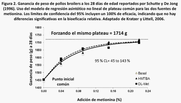 Consideraciones técnicas sobre la bioeficacia relativa entre dos fuentes de metionina - Image 2