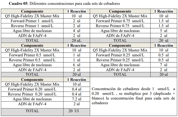Estandarización de una PCR para detectar Fowl Adenovirus tipo 4 (FADV-4) en Farvet S.A.C. - Image 14