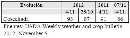 Perspectivas Agrícolas 2012/2013. Coyuntura del Mercado de Granos, Informe Noviembre de 2012 - Image 3