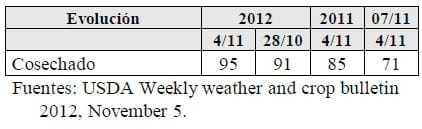 Perspectivas Agrícolas 2012/2013. Coyuntura del Mercado de Granos, Informe Noviembre de 2012 - Image 2