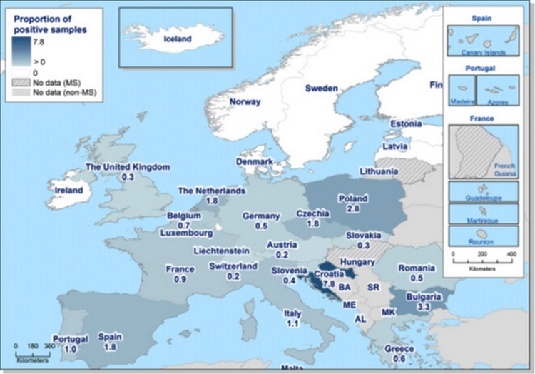 La Prevalencia de la salmonella en Europa - Image 1