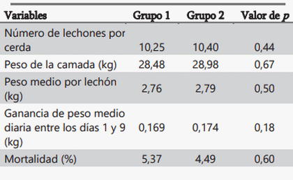 Impacto de la vacunación de cerdas en lactación en el rendimiento de los lechones al destete - Image 2