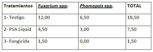 Evaluación del producto Biagro PSA Liquid para el control de hongos patógenos en semilla de soja - Image 3