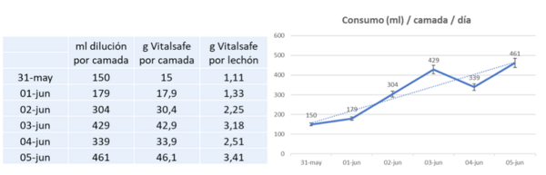 PRUEBA DE CAMPO CON VITALSAFE PARA EL CONTROL DE DIARREAS NEONATALES EN LECHONES DE PRIMERIZAS - Image 3