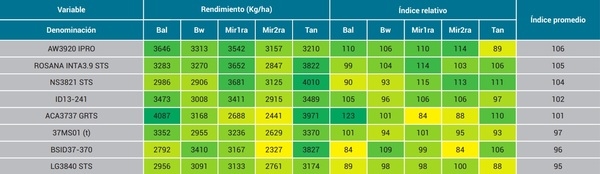 Resultados campaña 2020/2021 de la red de evaluación de cultivares de soja Región Pampeana Sur - Image 7